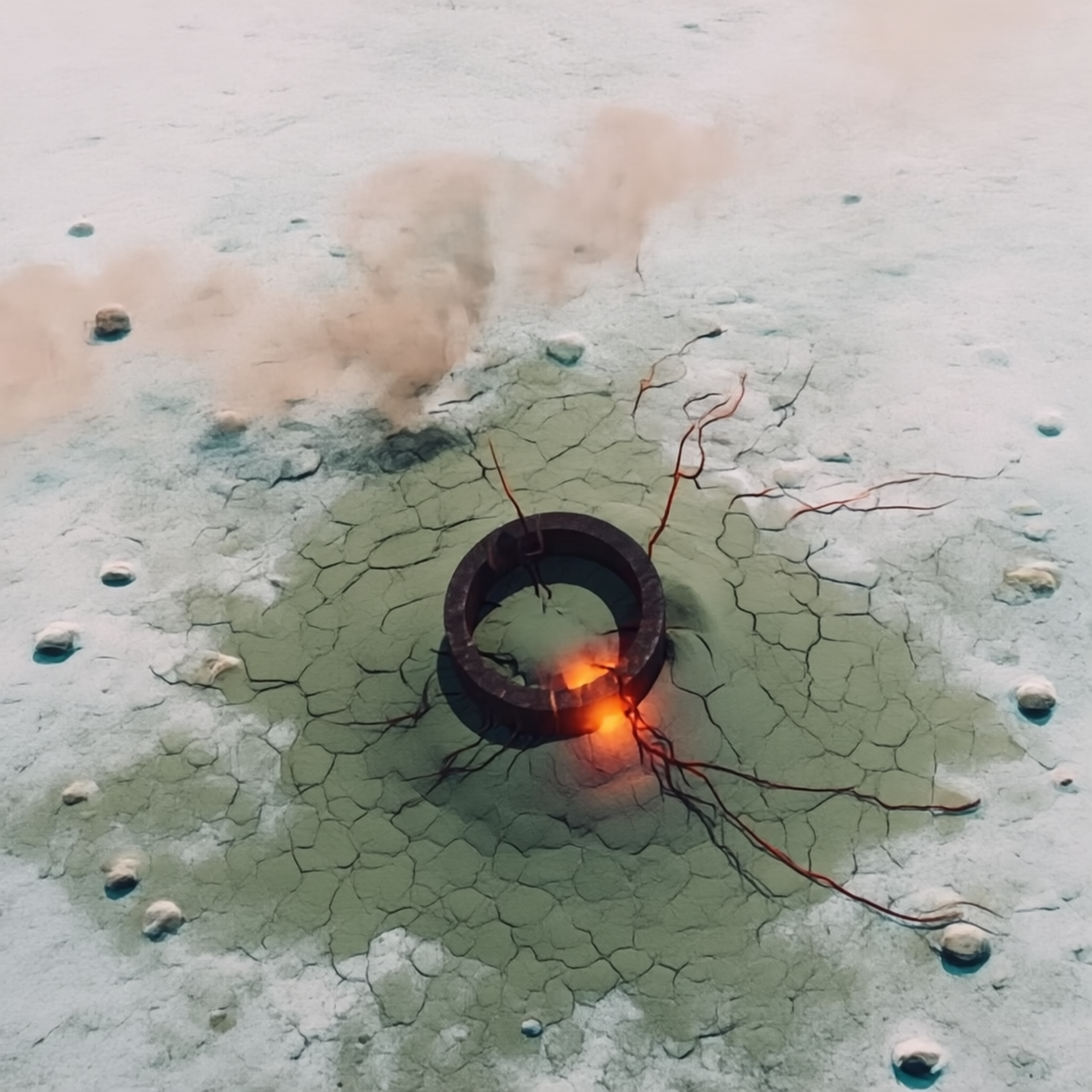 Ashen Grid Steppe — Dr.DIO cover art